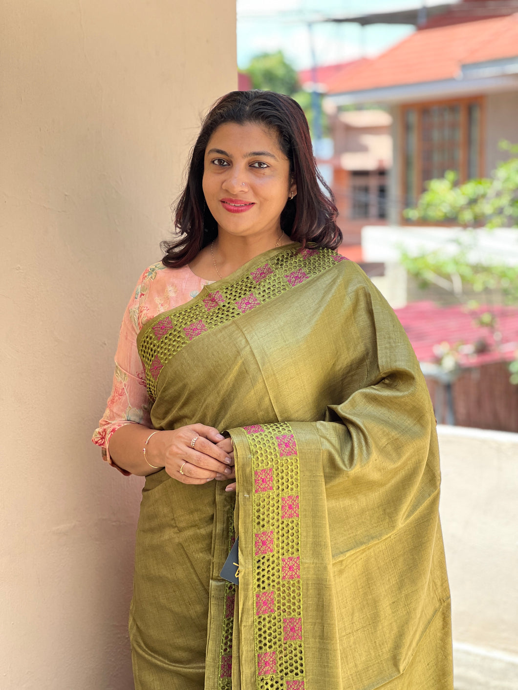 Green KANCHI Pure silk Handwoven Wedding Festival Heavy Border Saree –  Sudarshansarees