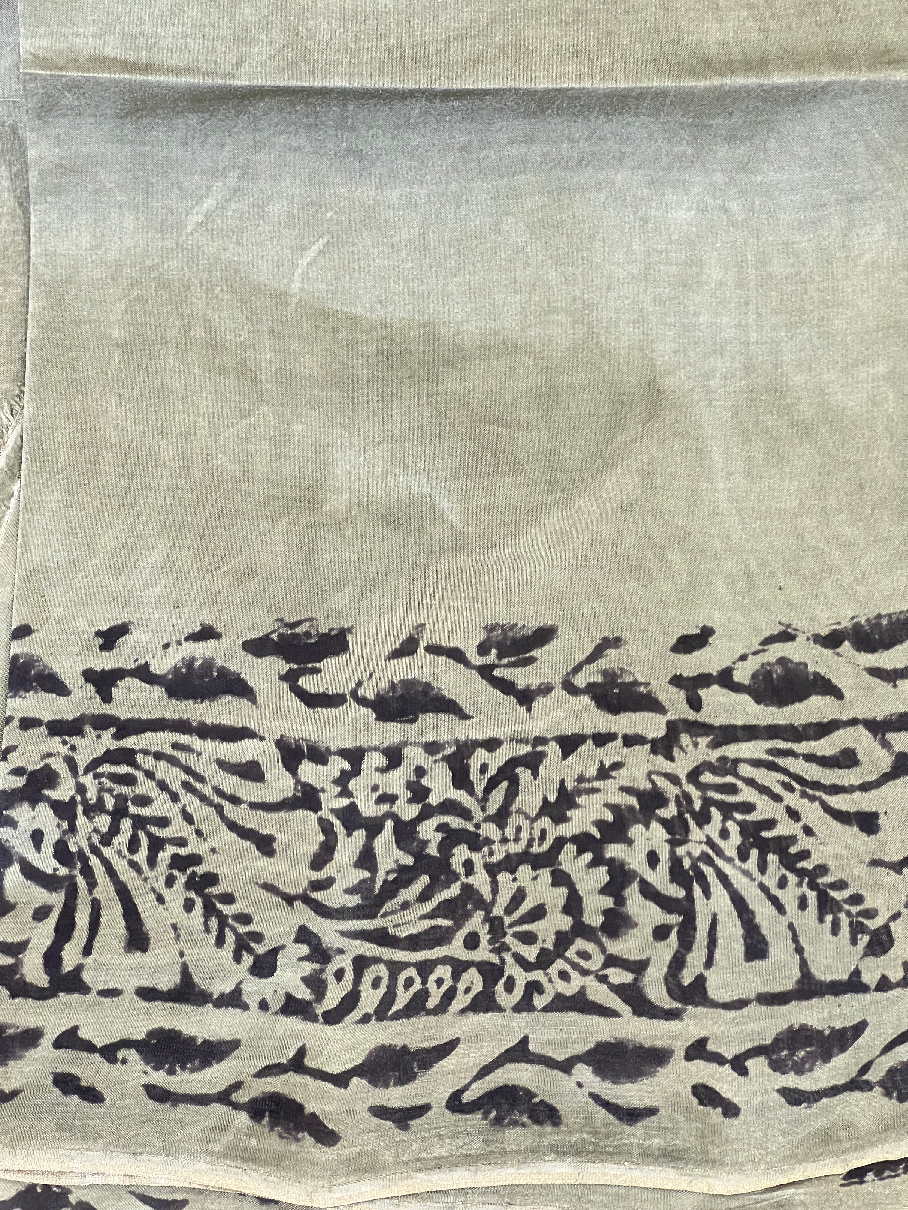 Block Printed Uppada Silk Saree | SF1301