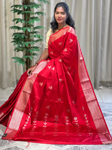 Zari Weaving Banarasi Mashru Silk Saree | NN308