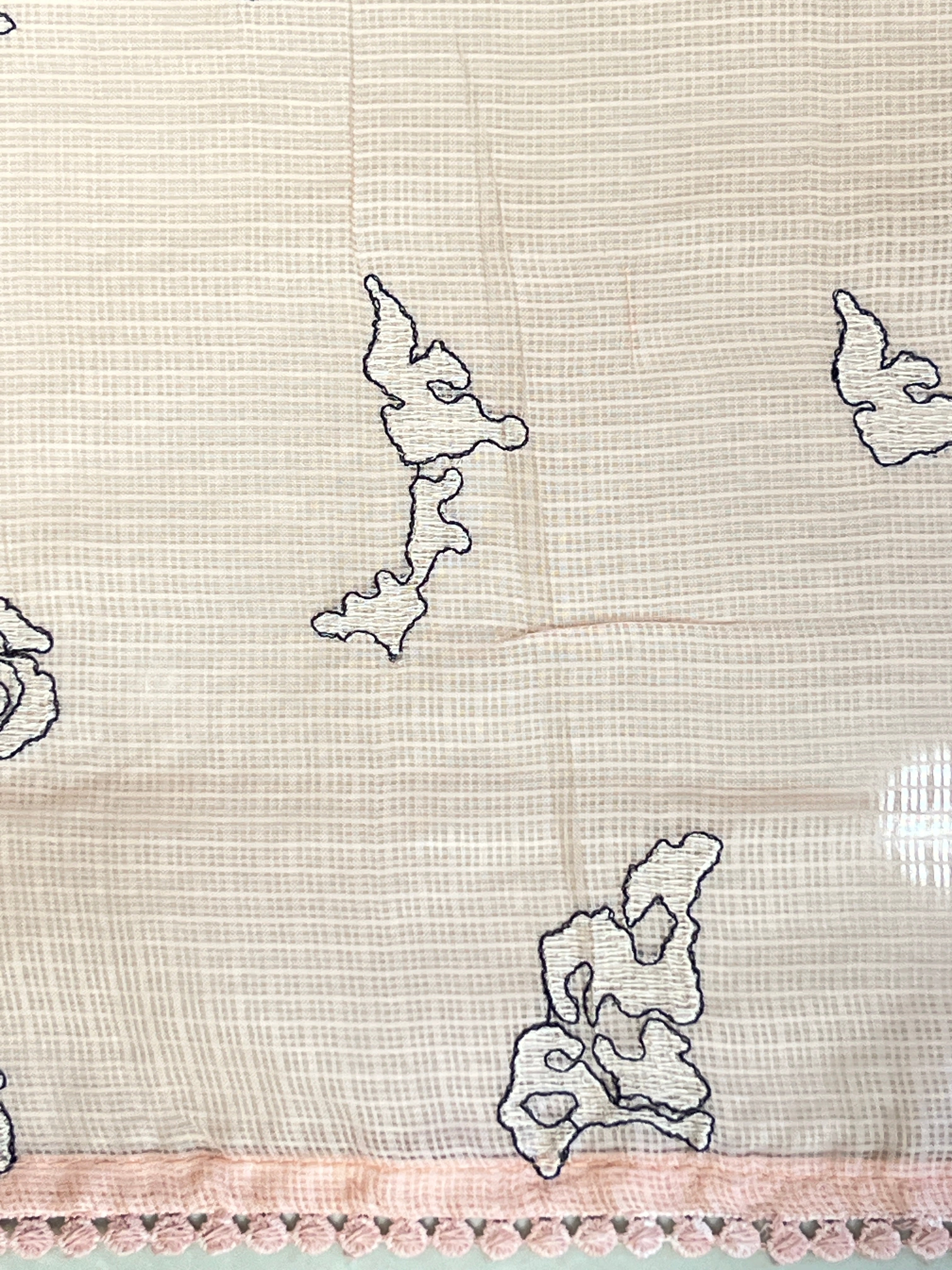 Embroidery Detailed Kota Saree | BLD2098