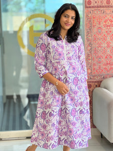 Digital Printed Linen Kurta Material | DN751