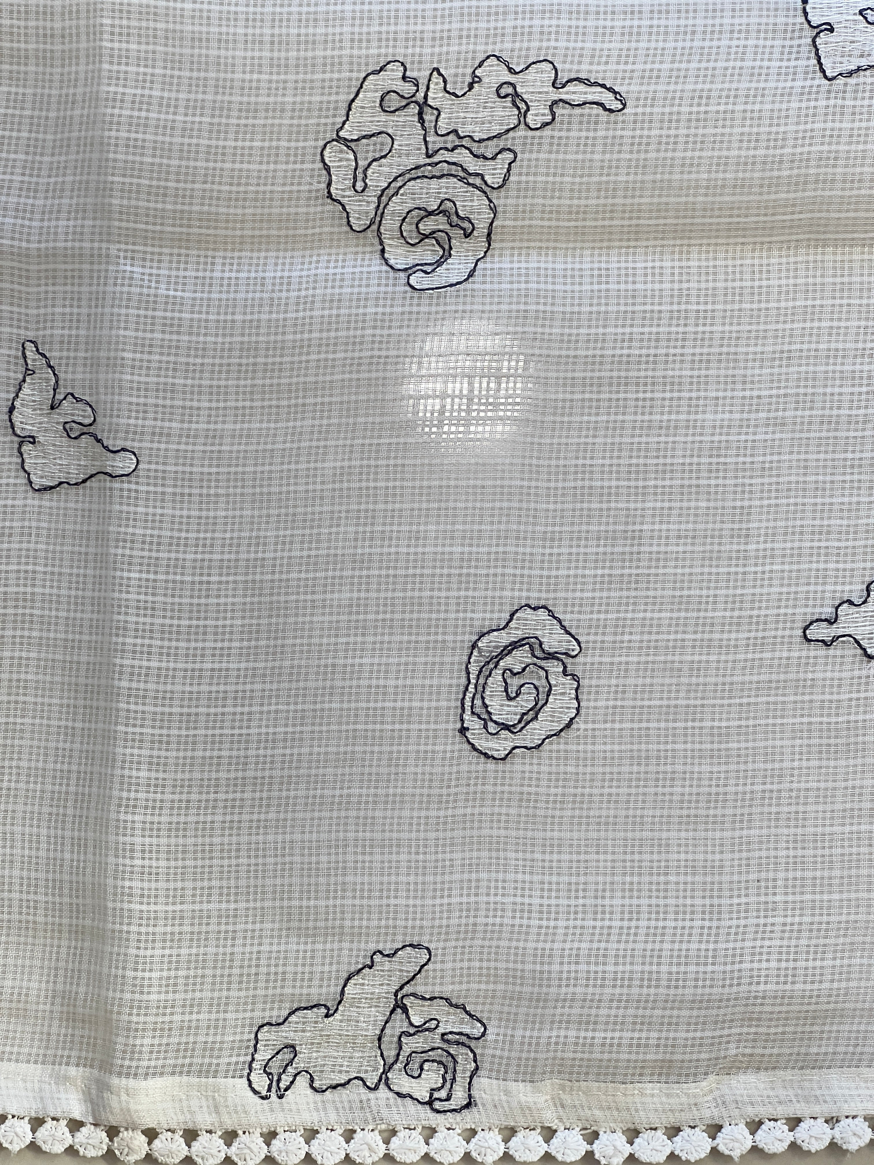 Embroidery Detailed Kota Saree | BLD2100