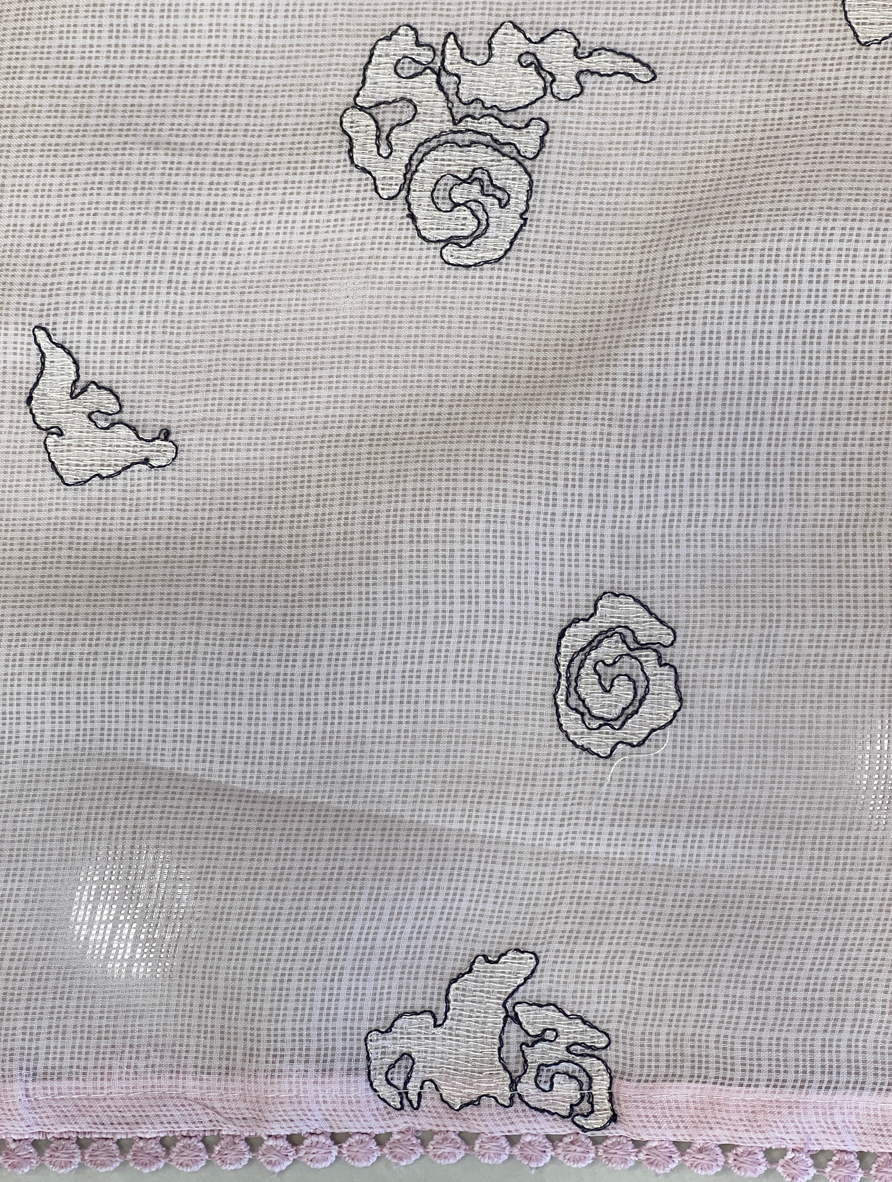 Embroidery Detailed Kota Saree | BLD2101