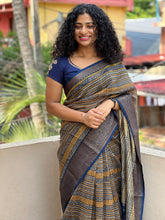 Printed Soft Chanderi Finish Saree | SMC104