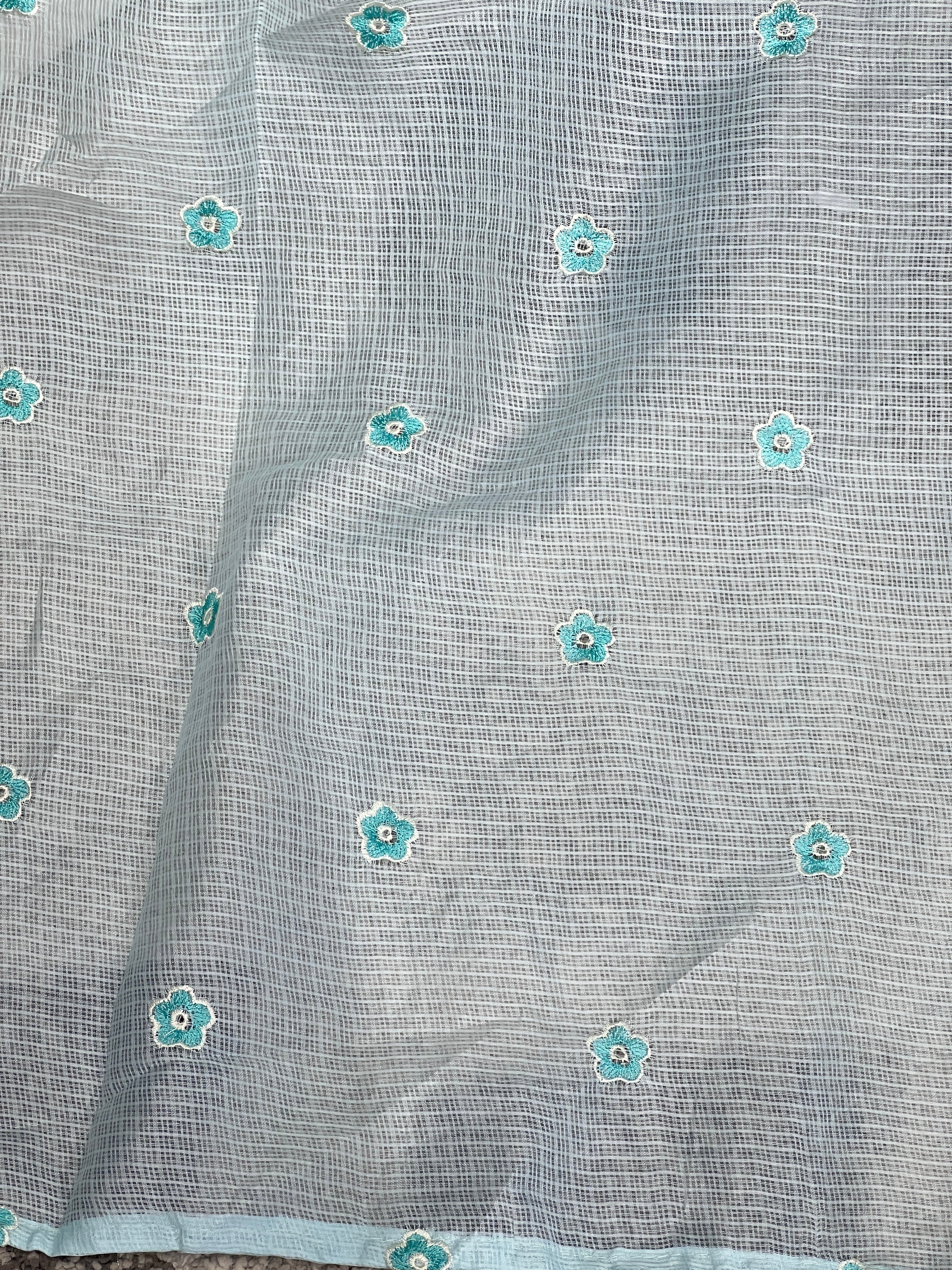 Machine Embroidery Detailed Kota Saree | BLD1786