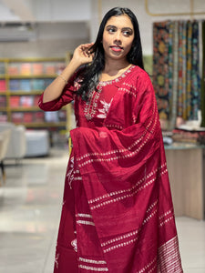 Floral Digital Printed Rayon Kurta Set | PIR147