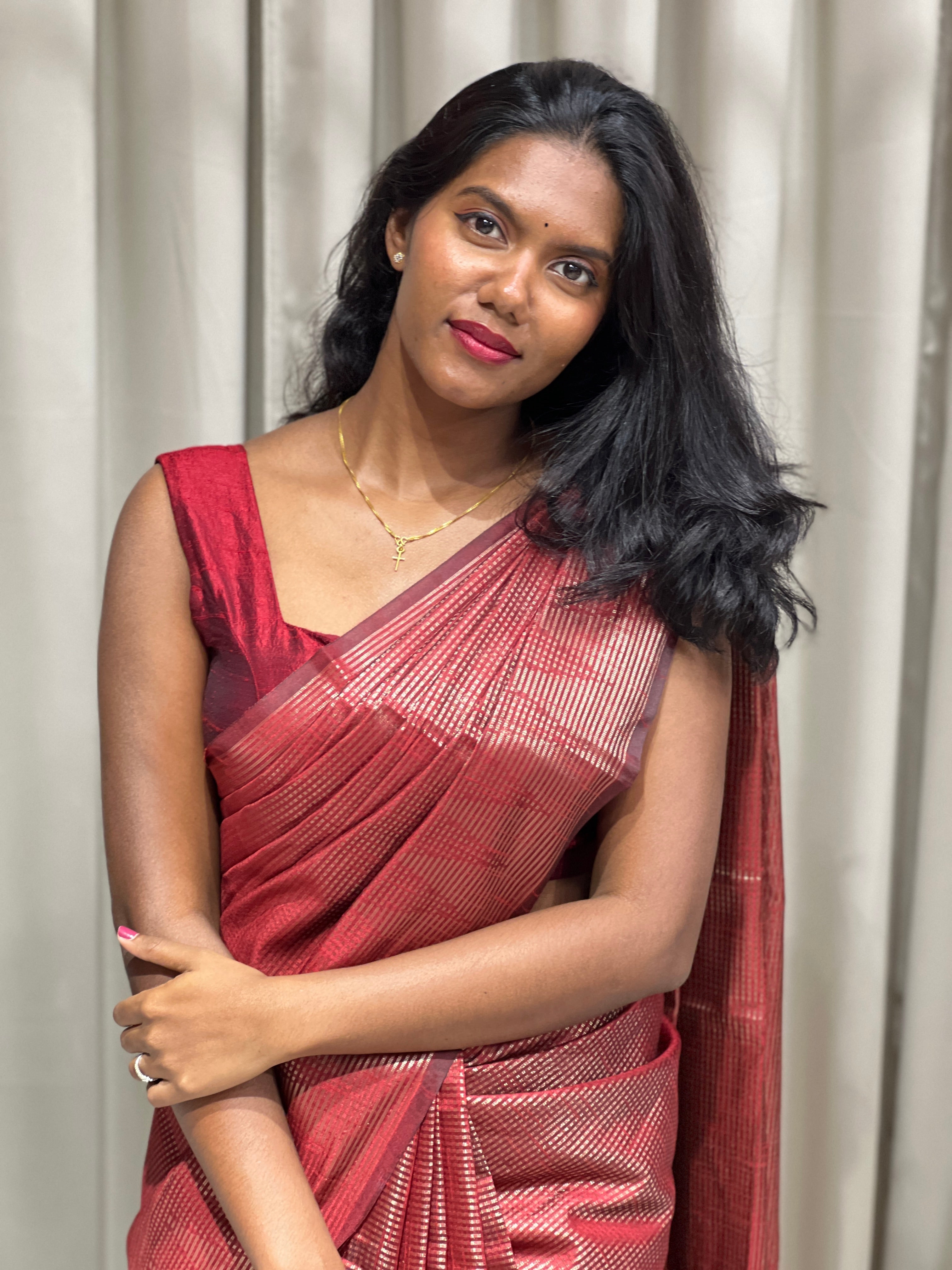 Tissue Woven Cotton Silk Saree | YNG1026