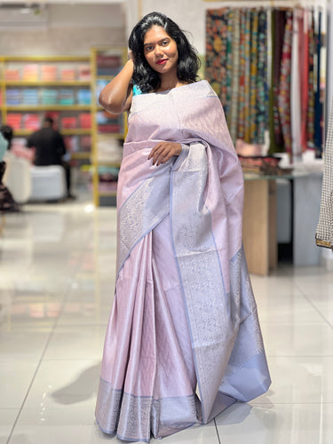 Brocade Weaved Semi Banarasi Silk Saree | NN306