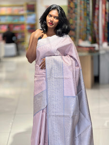 Brocade Weaved Semi Banarasi Silk Saree | NN306