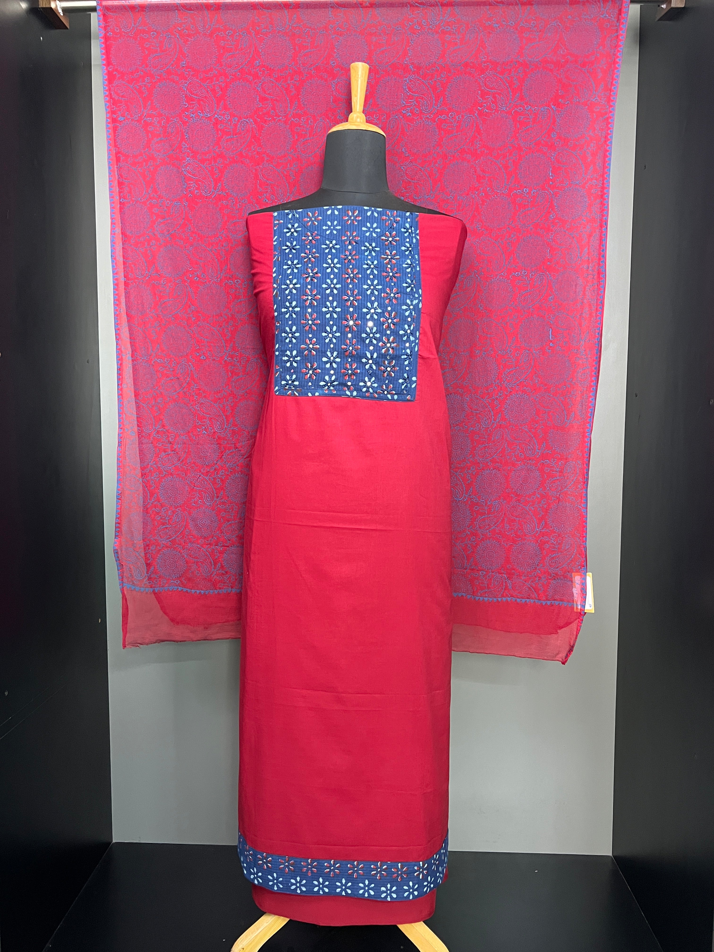 Floral Printed Cotton Salwar Set | JSC526