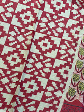 Screen Printed Cotton Saree  | VFC483
