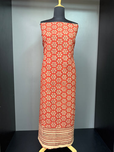 Block Printed Cotton Kurta Material | TC198