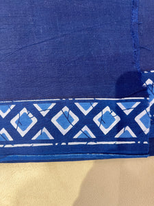 Screen Printed Semi Silk Saree | VDA119