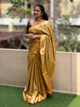 Brocade Weaved Semi Silk Saree | JDS115