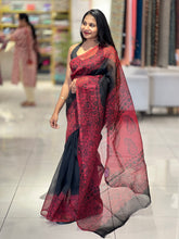 Hand Block Printed Supernet Kota Saree | SF1318