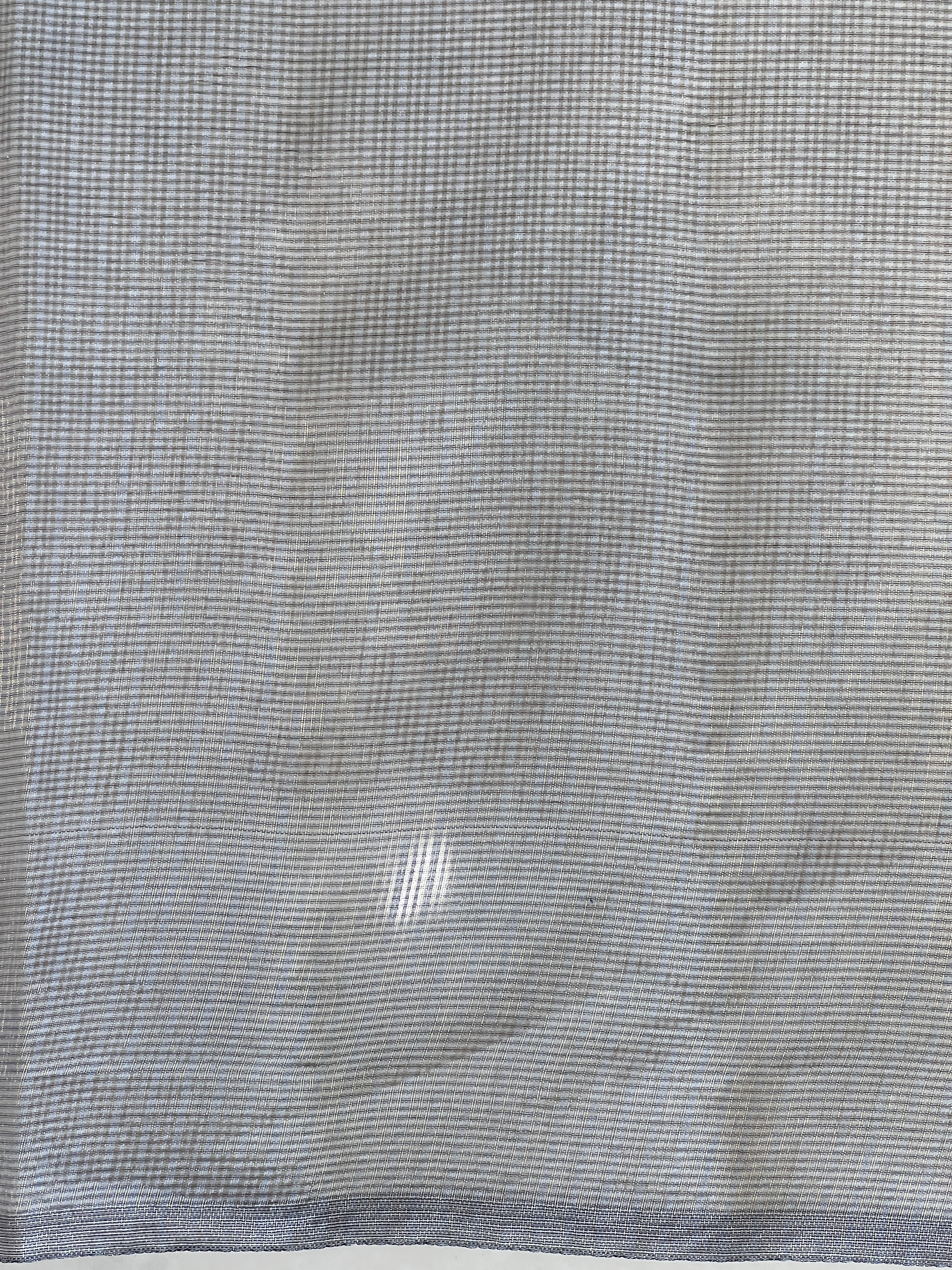 Paisley Embroidered Tissue Woven Check Kota Saree | YNG862