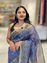 Block Printed Super Net Kota Saree | SF1316