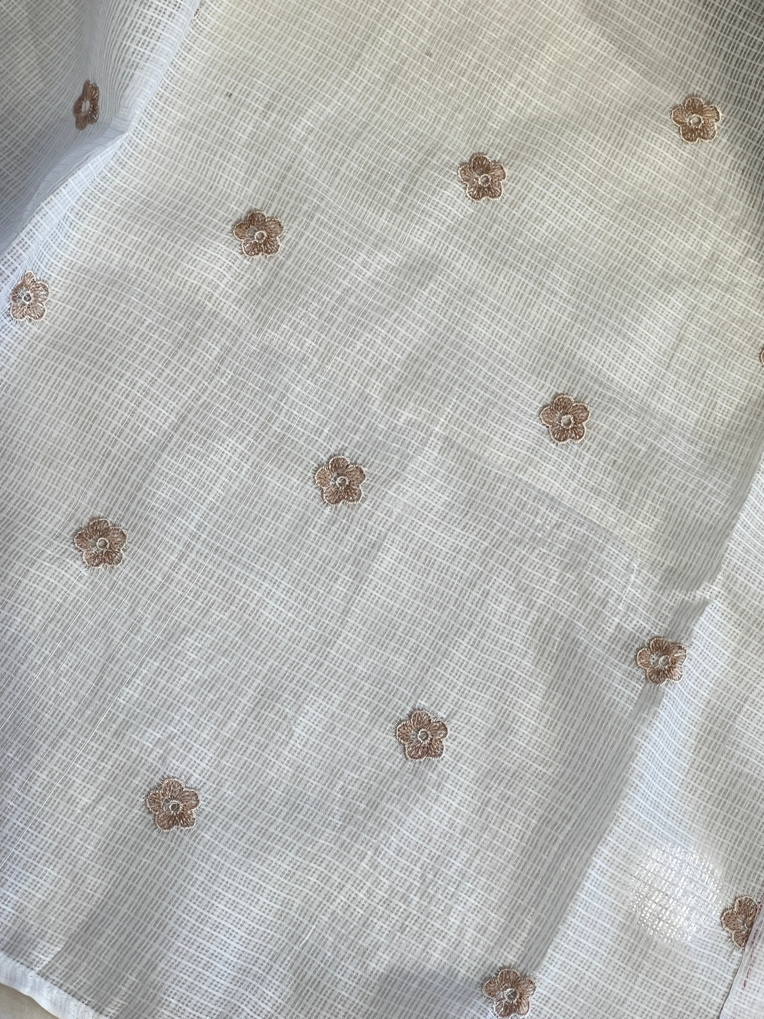 Machine Embroidery Detailed Kota Saree | BLD1790