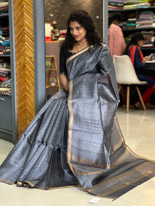 Zari Weaved Tussar Saree | PD874