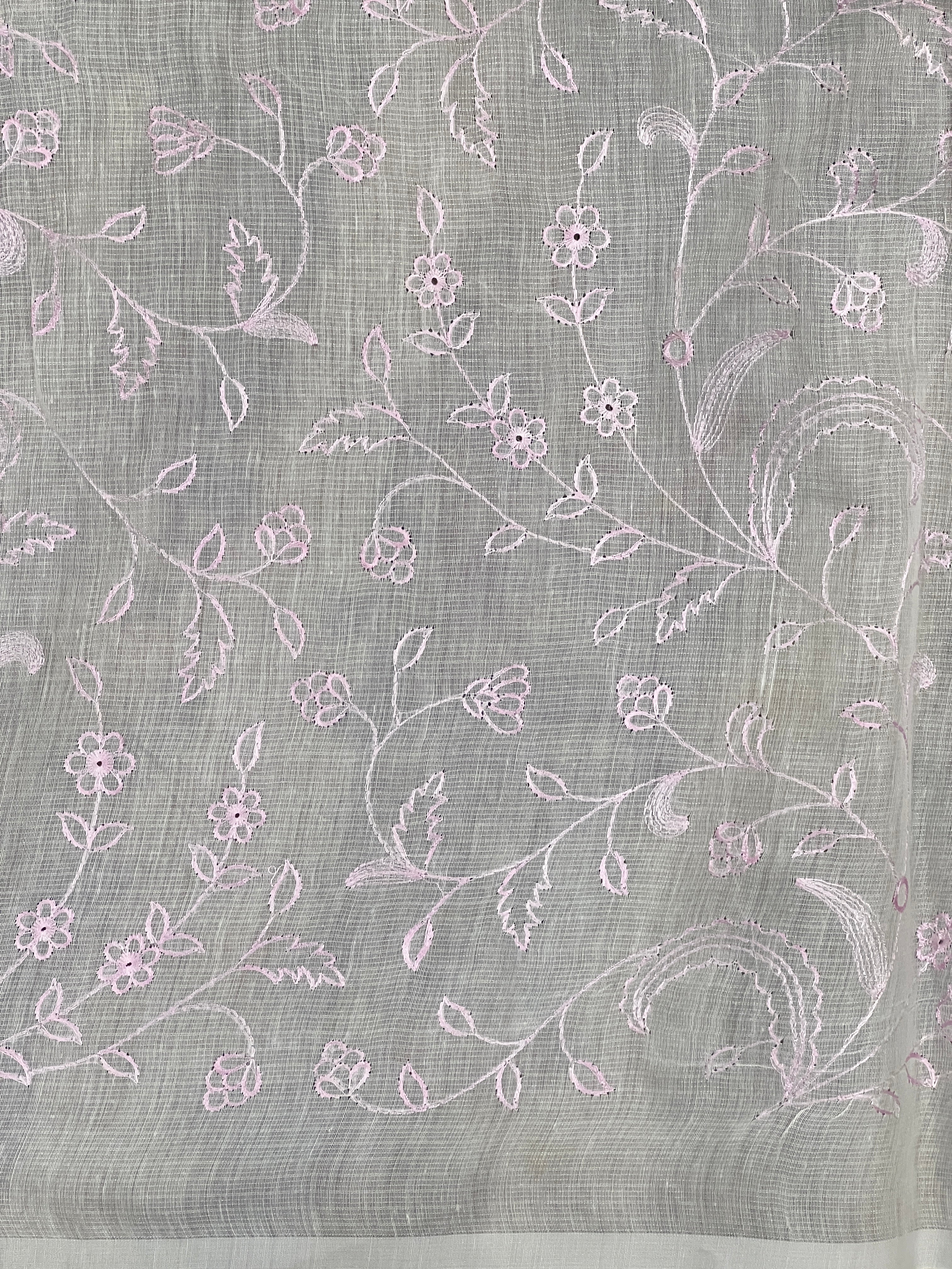 Embroidered Pattern Kota Saree | ZSS199
