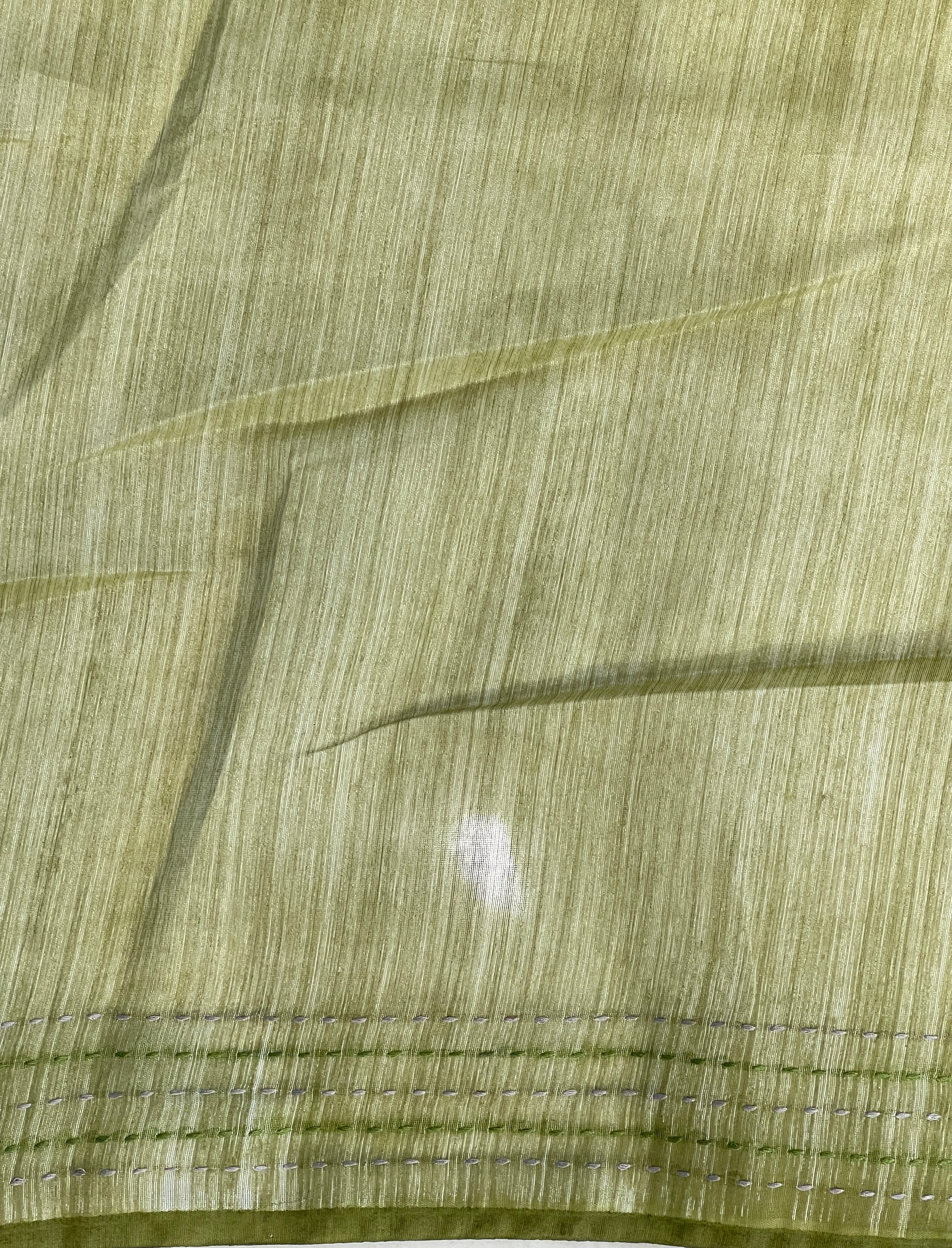 Machine Kantha & Kalamkari Detailed Supernet Kota Saree | YNG921