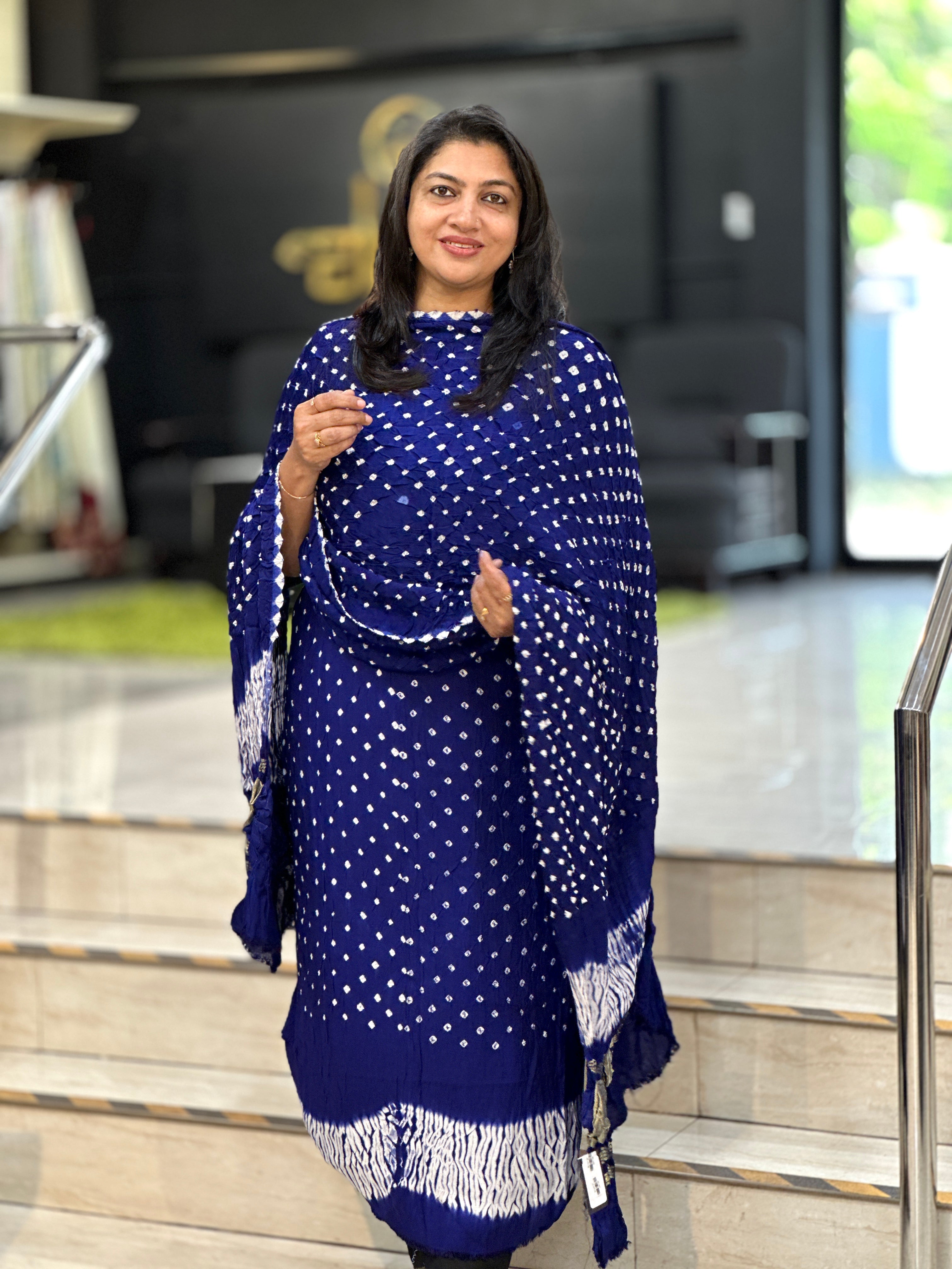 Bandhani Pattern Tie & Dye Semi Modal Salwar Set | SAC188