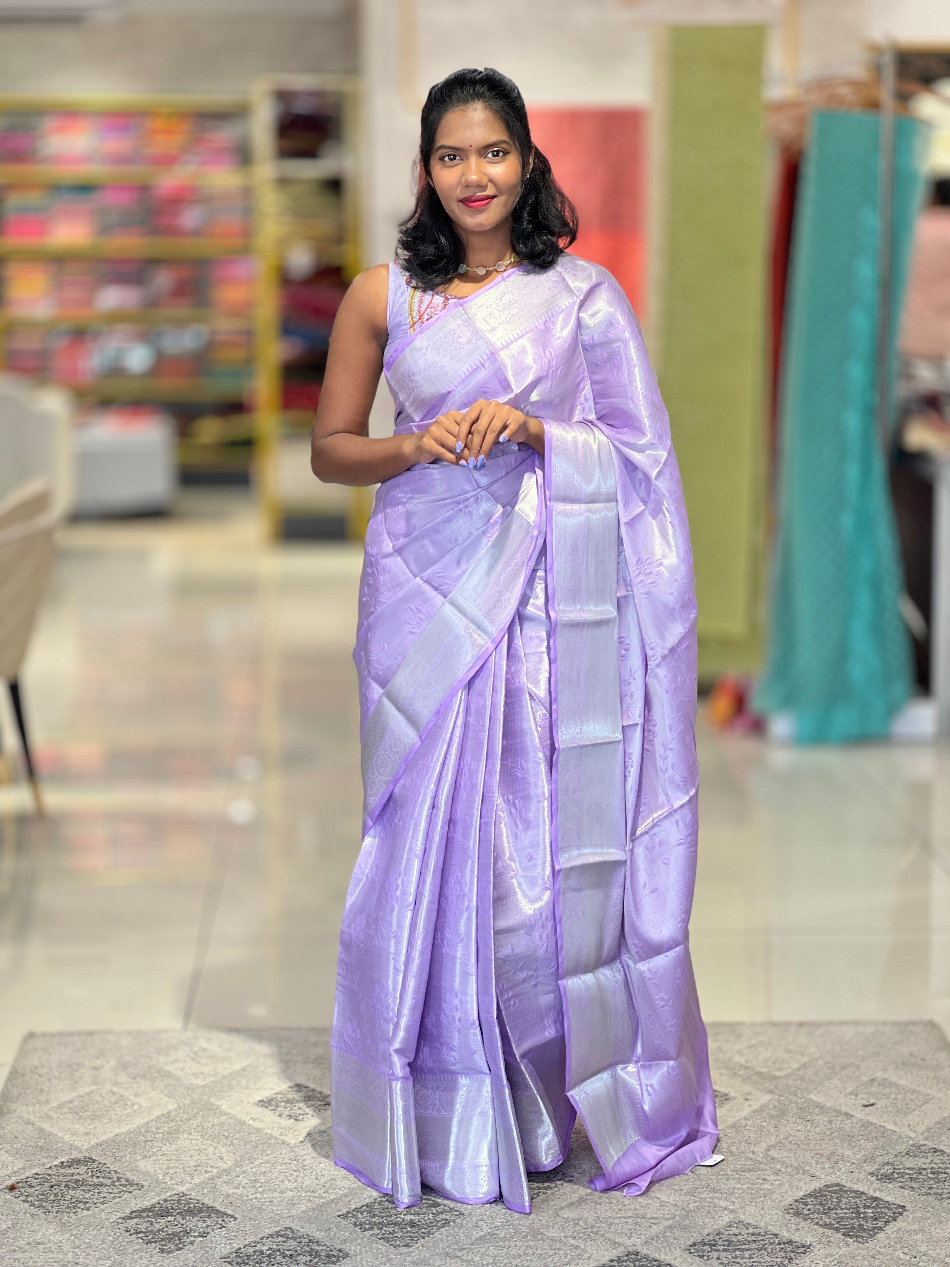 Banarasi Weaved Semi Silk Saree | NN245