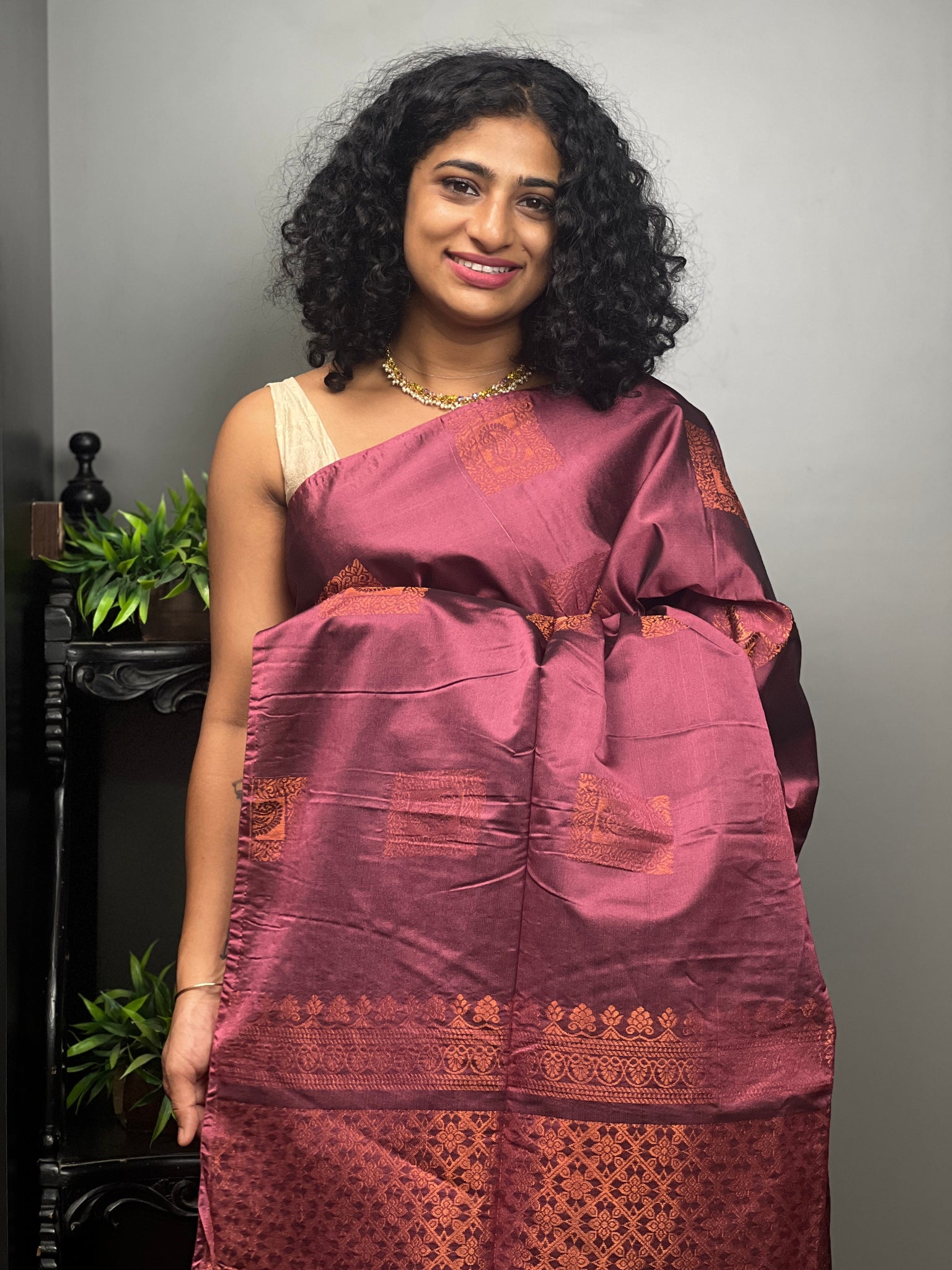 Pure kadial Silk Saree – Sudarshansarees