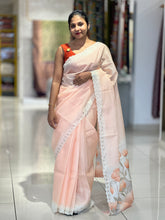 Digital Print With Pitta Work Highlighted Silky Kota Saree | BLD1355