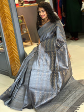 Antique Zari Woven Tussar  Saree | PD886