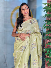 Warli Embroidery Detailed Kota Saree | BLD1335