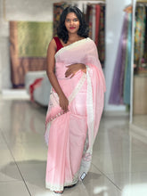 Floral Digital Print With Pitta Highlighted Silky Kota Saree | BLD1351