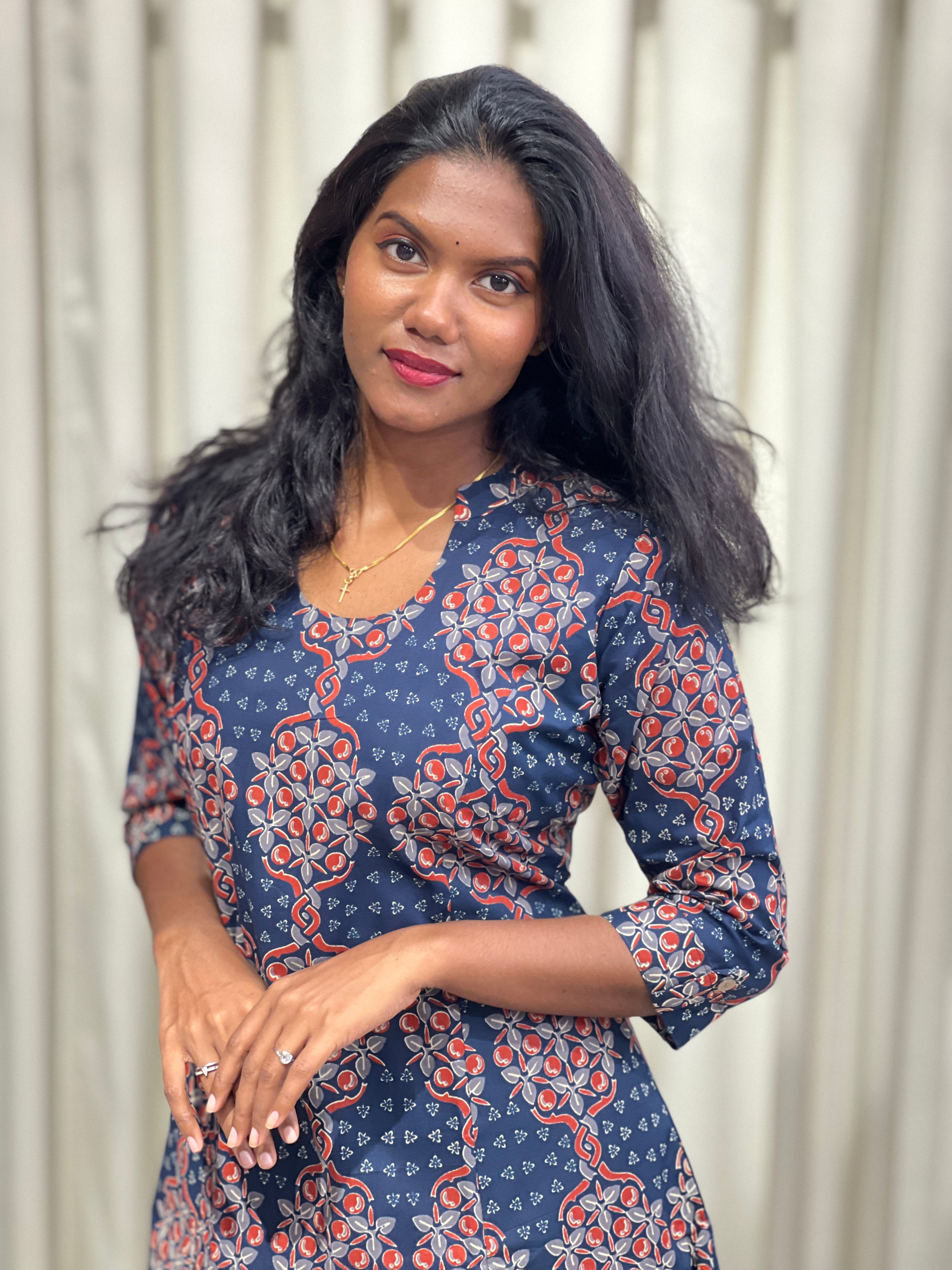 Digital Printed Cotton Kurta Set | MSN139