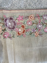 Floral Embroidery Detailed Viscose Organza Saree | SUN198