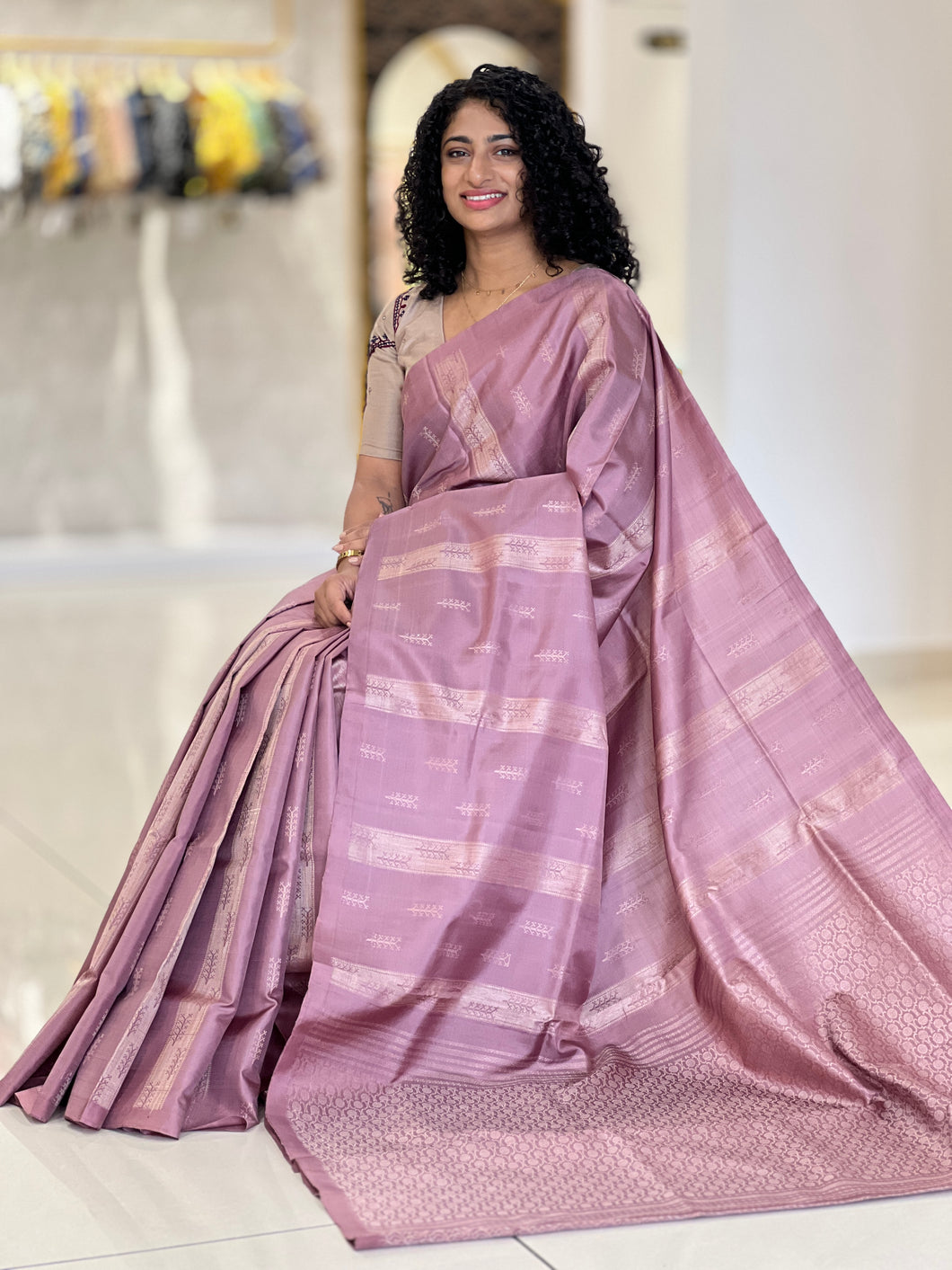 Thread Weaving Soft Silk Saree | TT171