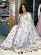 Jamdani Weaving Pattern Chanderi Saree | BLD298