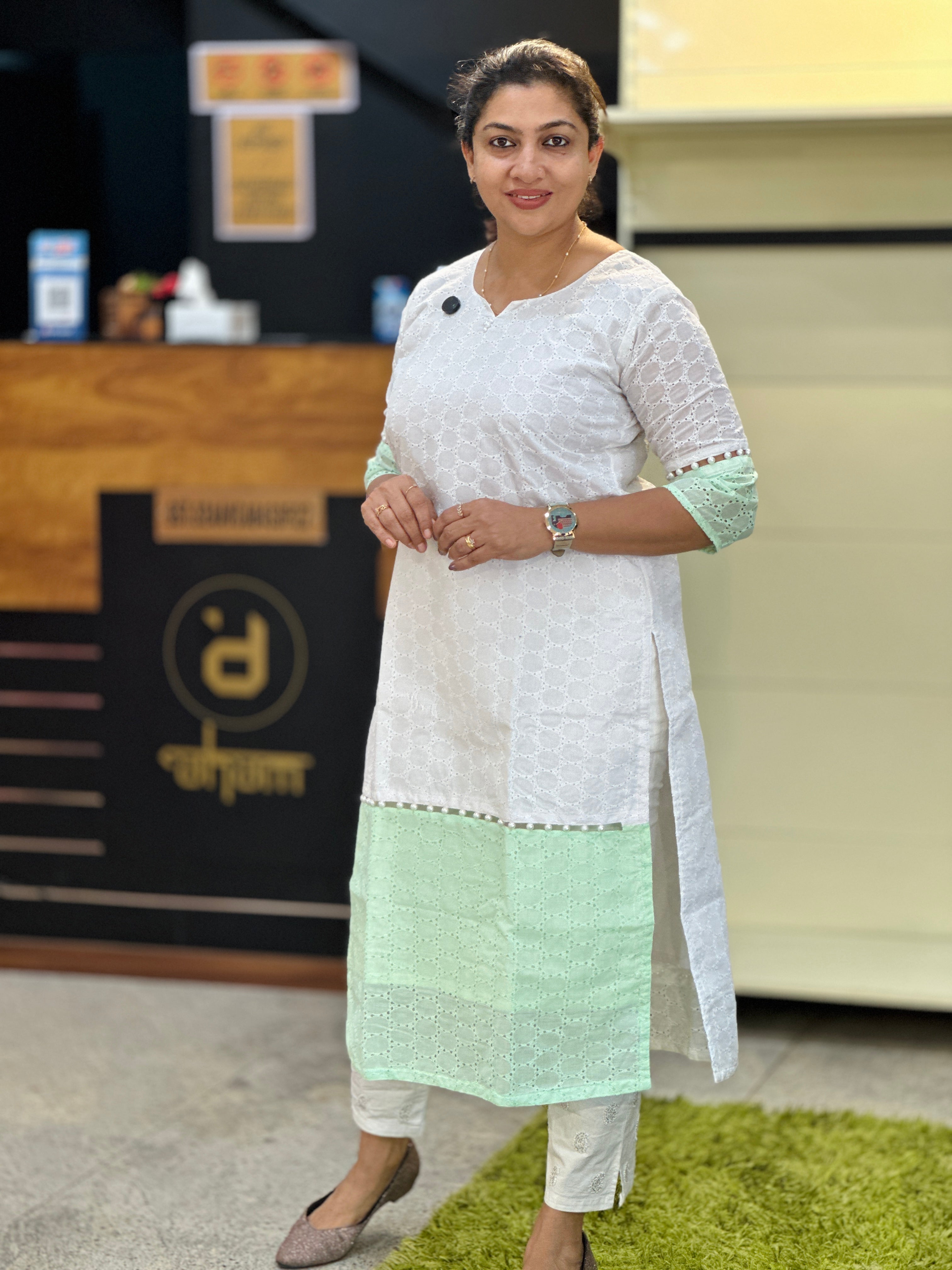 Double Shaded Hakoba Kurta | MD101