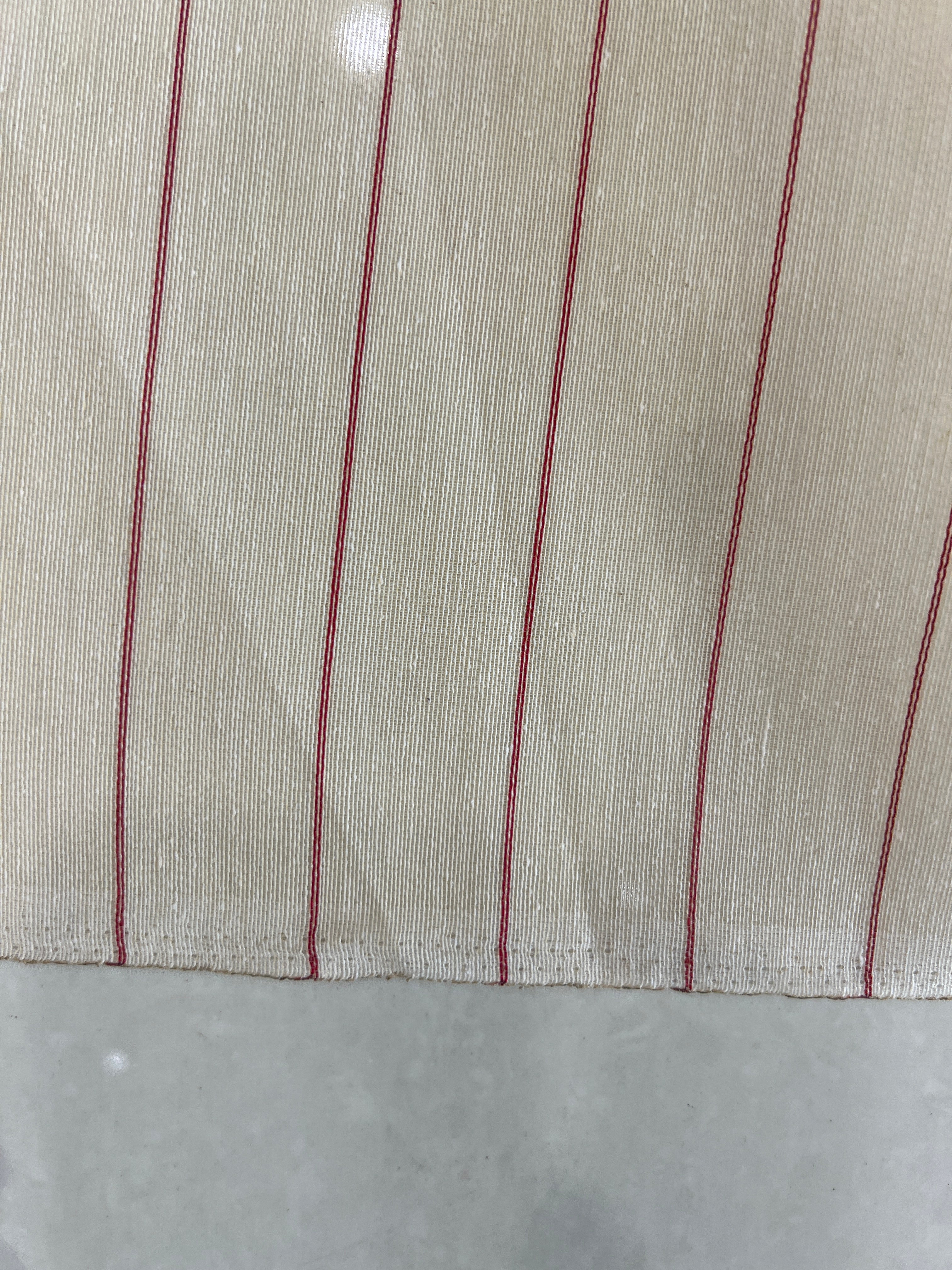 Contrast Border Detailed Linen Finish Saree | VDA163