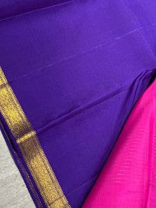 Soft silk Kanchipuram sarees with Line Pattern | AK146