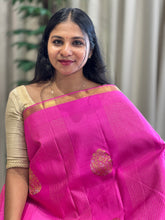 Soft silk Kanchipuram sarees with Line Pattern | AK146