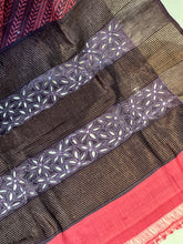 Geometrical Printed Tussar Saree | RGD174