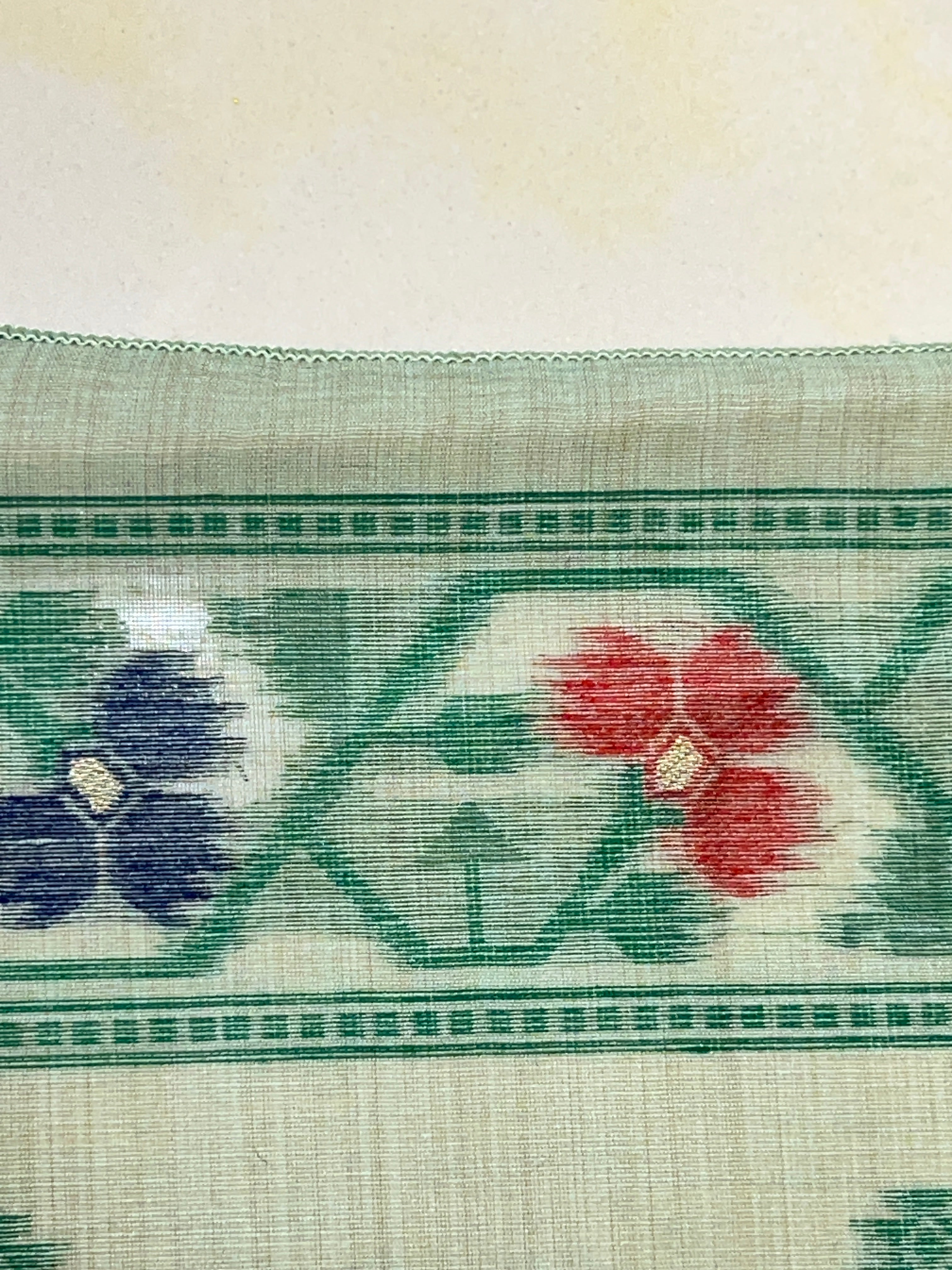 Jamdani Weaving Pattern Cotton Blended Saree | GMS182