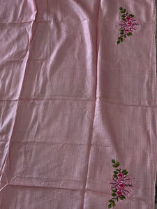 Embroidered  Tussar Cotton Saree | DSA135