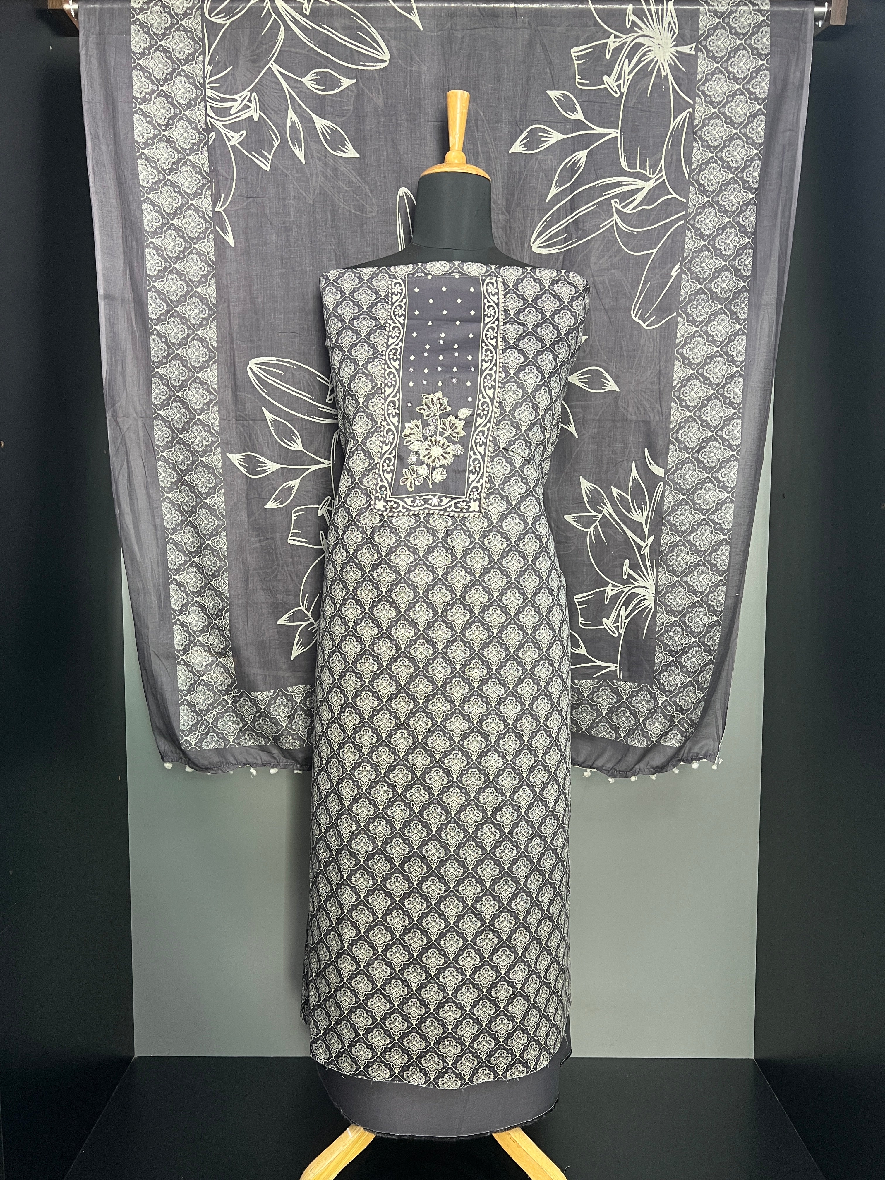 Floral Printed Cotton Salwar Set | SW2324