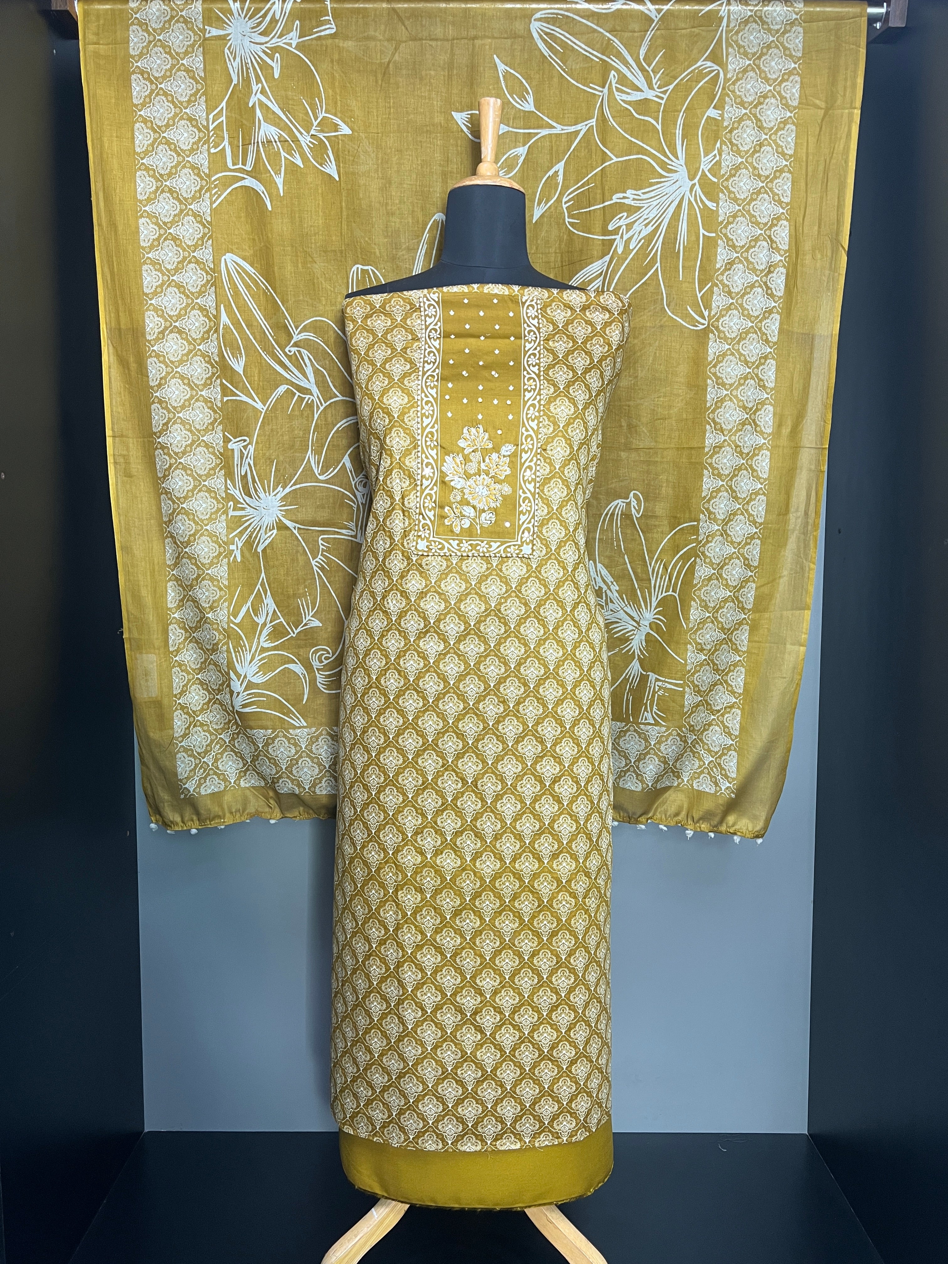 Floral Printed Cotton Salwar Set | SW2322