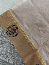 Block Printed Cotton Saree | UDF147