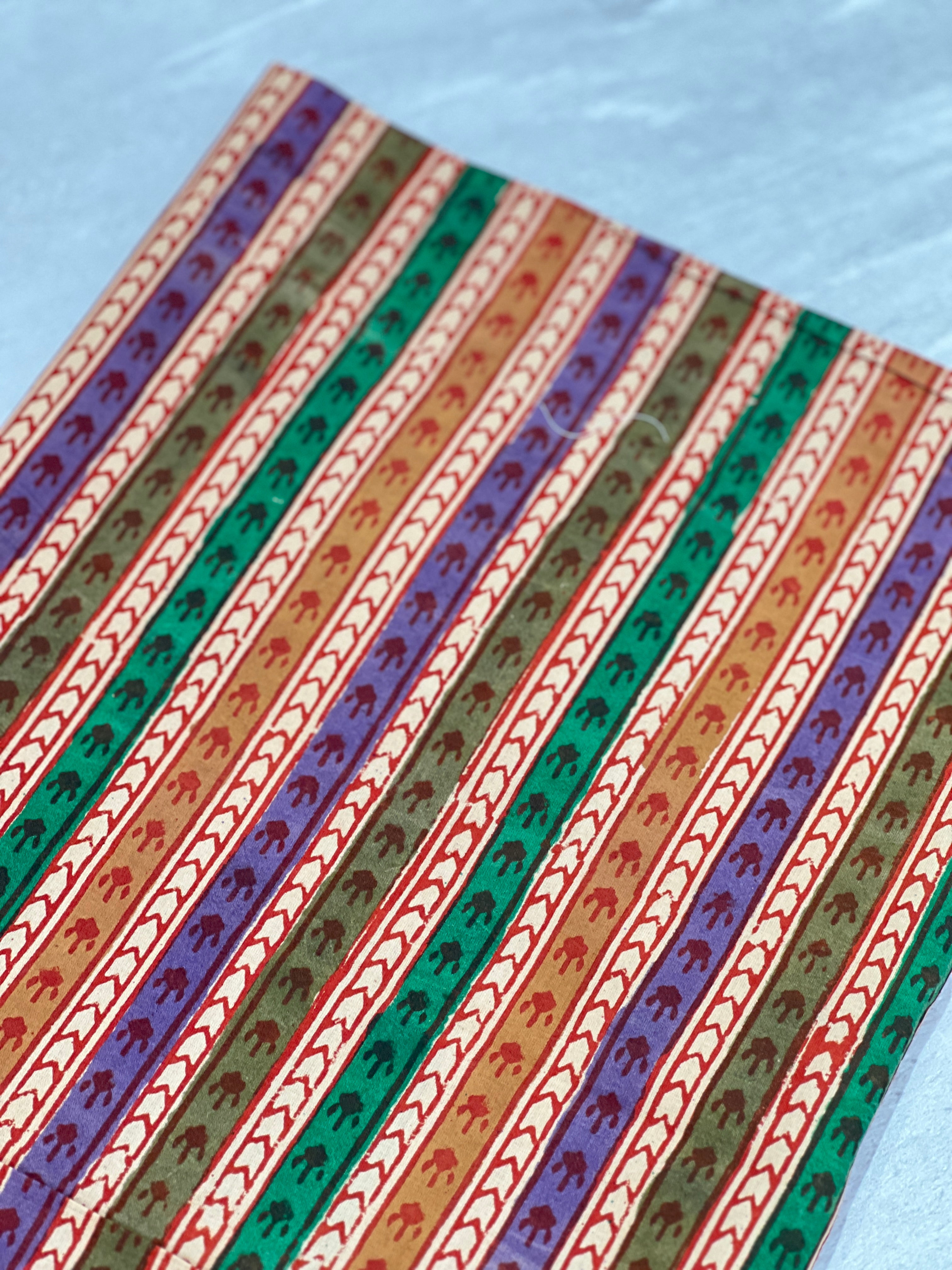 Print Detailed Cotton Blouse Material | RMBT180