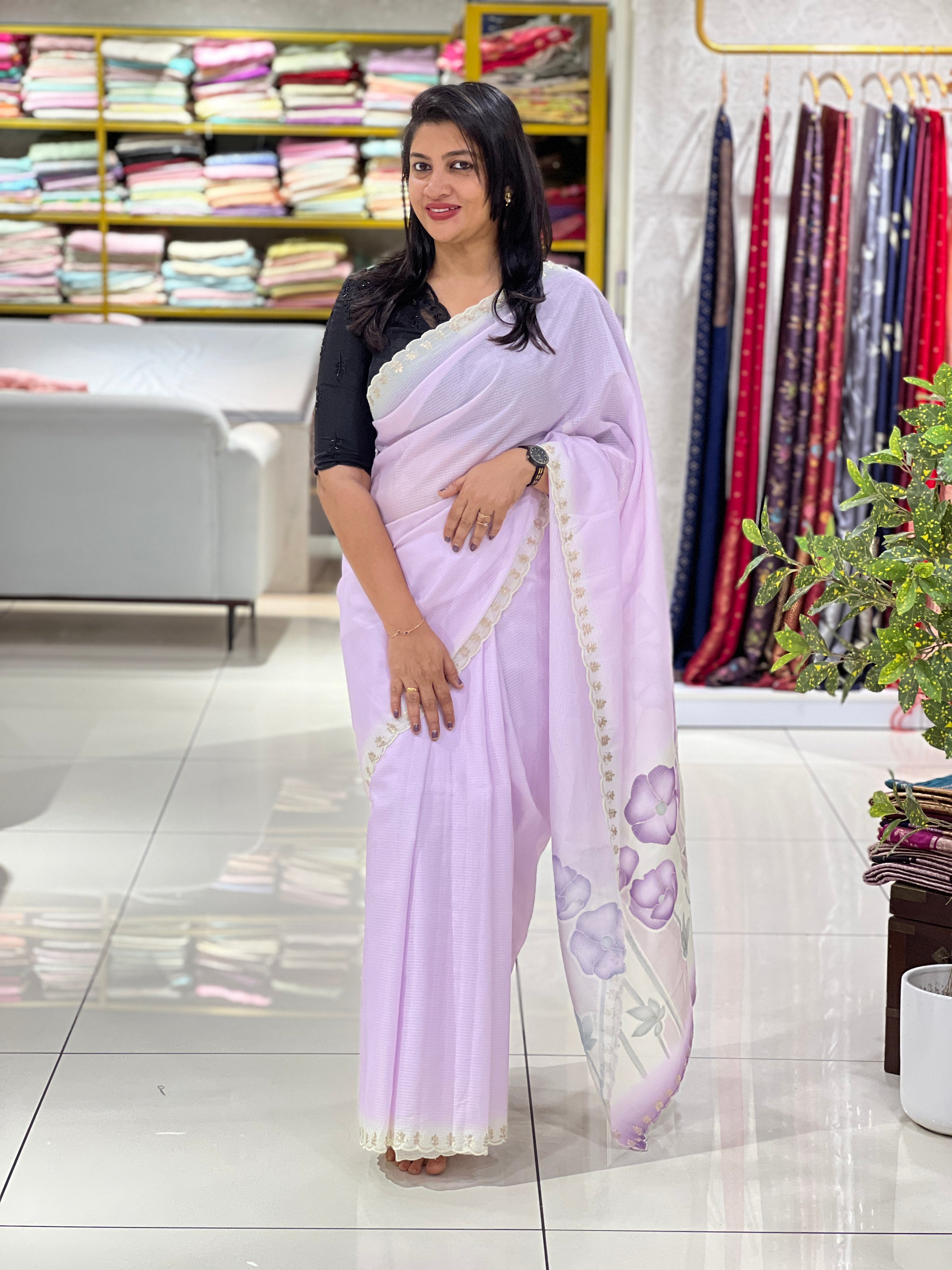 Pita Work Detailed Silky Kota Saree | BLD1815