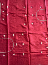 Embroidery With Tie & Dye Detailed Pure Tussar Saree | RGD696