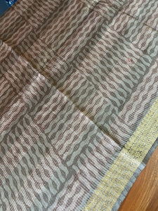 Screen Printed Chanderi Saree | SMC102